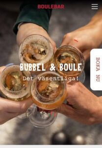 Boule och bubbel och ARK-pub 23 maj 2025